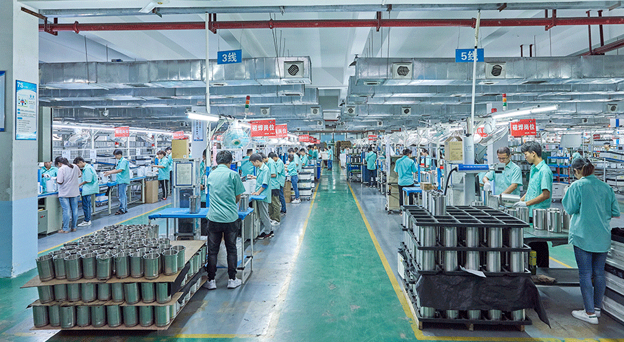 總裝車間生產線